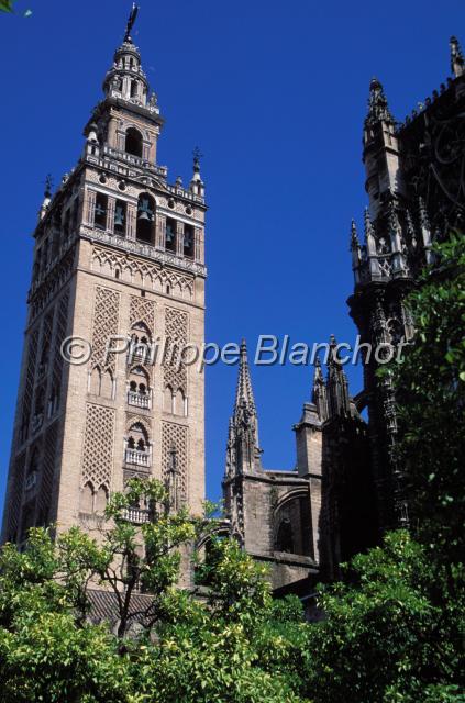 espagne andalousie 30.JPG - Cathédrale et GiraldaSéville (Sevilla)AndalousieEspagne